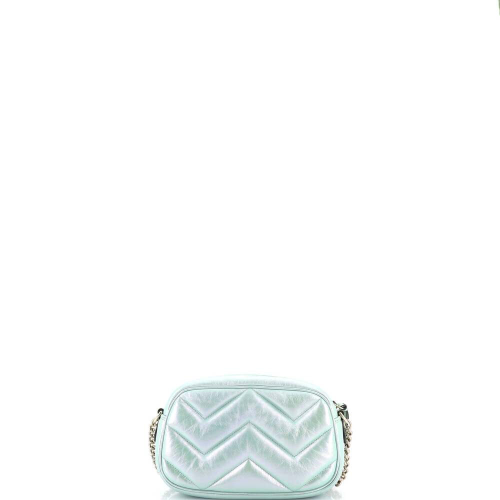Gucci Gg Marmont Shoulder Bag Chevron #234700G19B - Picture 3 of 6